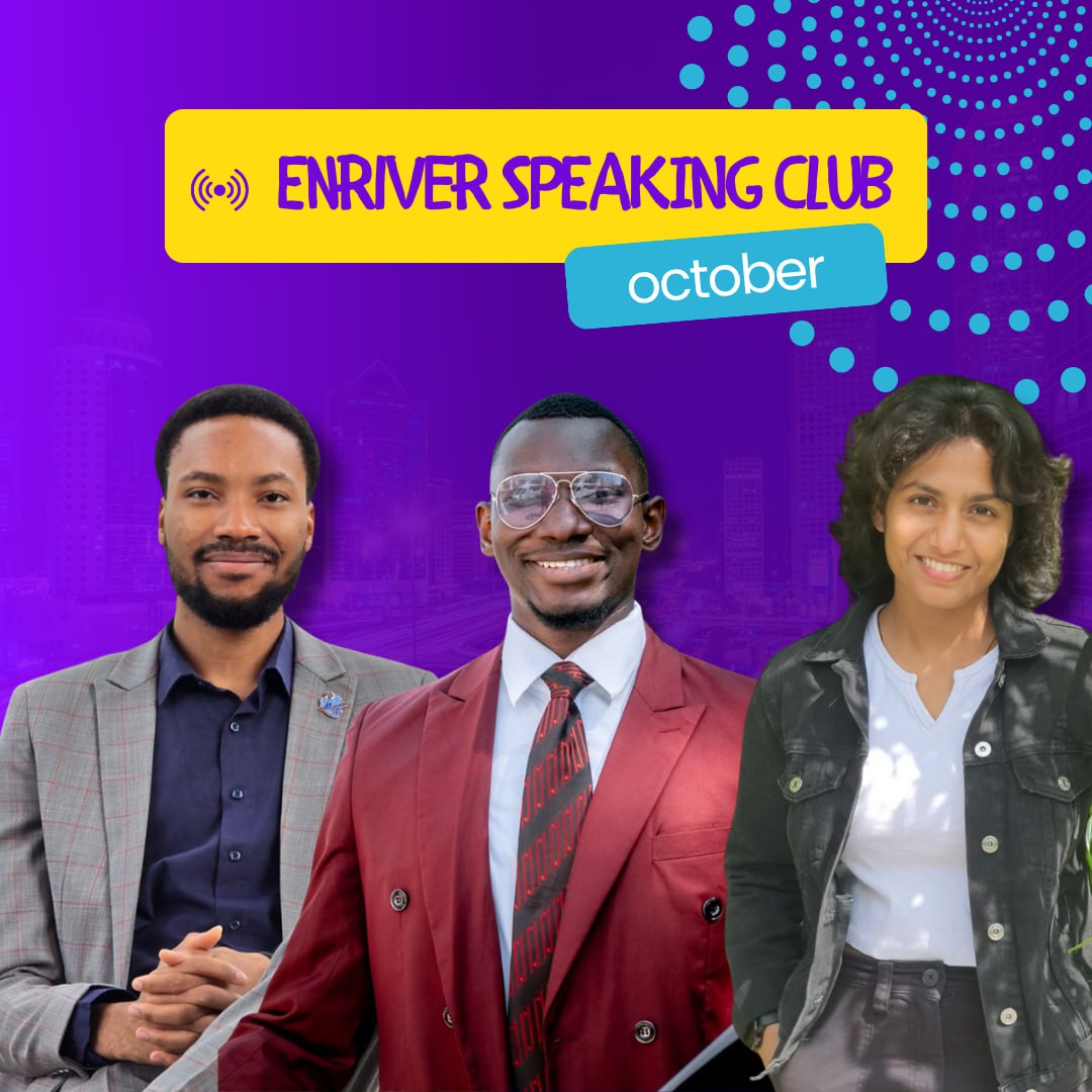 🎧 Speaking Club каждую субботу на всех филиалах — такое возможно только в @enriverschool